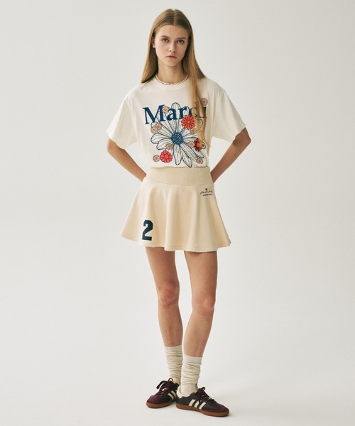 マルディメクルディ新品フレア ミニスカート パンツ オリジナル25 Mardi Mercredi（マルディメクルディ） スカート FLARE MINI SKIRT