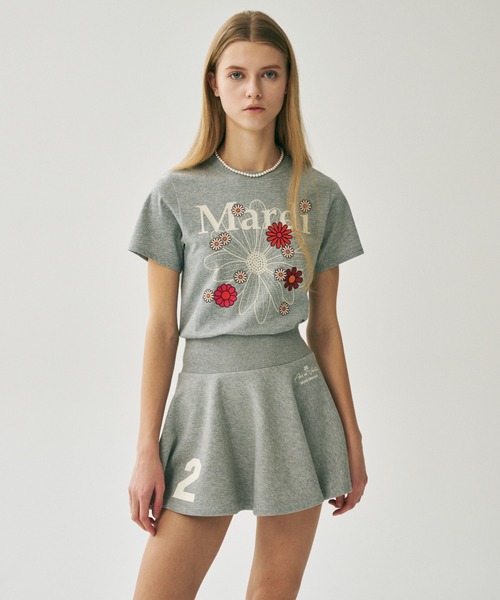 Mardi Mercredi（マルディメクルディ） スカート FLARE MINI SKIRT