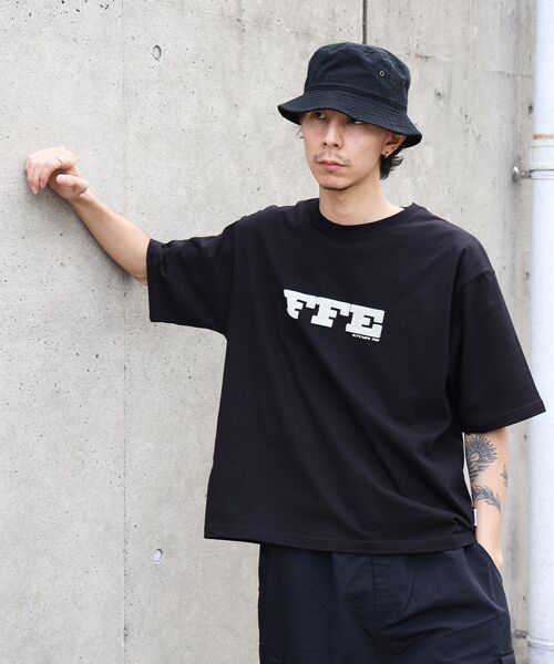 「FFEIN」 半袖Tシャツ MEDIUM ブラック メンズ_画像5