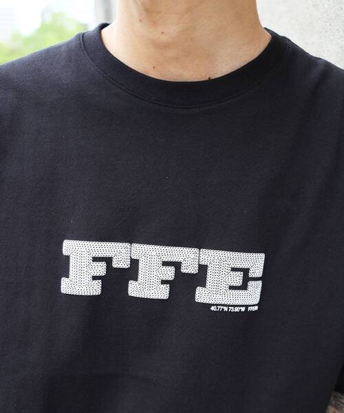 「FFEIN」 半袖Tシャツ MEDIUM ブラック メンズ_画像7