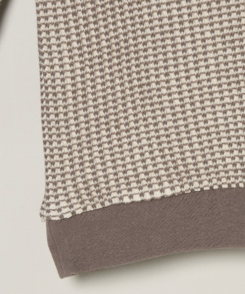 「three dots」 長袖Tシャツ SMALL グレー系その他 メンズ_画像6