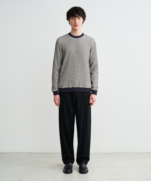 「three dots」 長袖Tシャツ SMALL グレー系その他 メンズ_画像7