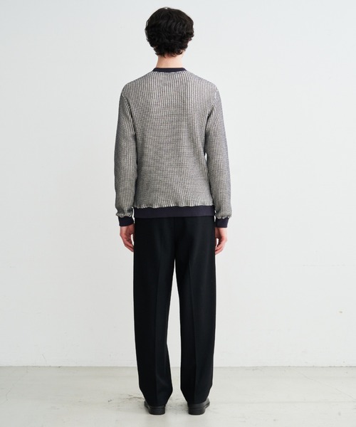 「three dots」 長袖Tシャツ SMALL グレー系その他 メンズ_画像9