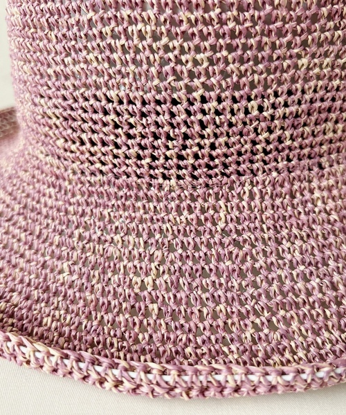 「ORIENT MILLINERY」 ハット FREE ピンク レディース_画像4