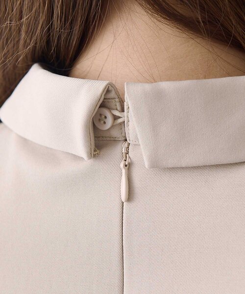 Belle Charme ブラウス シャツ 半袖 「Belle Charme」Lace Hem Puff