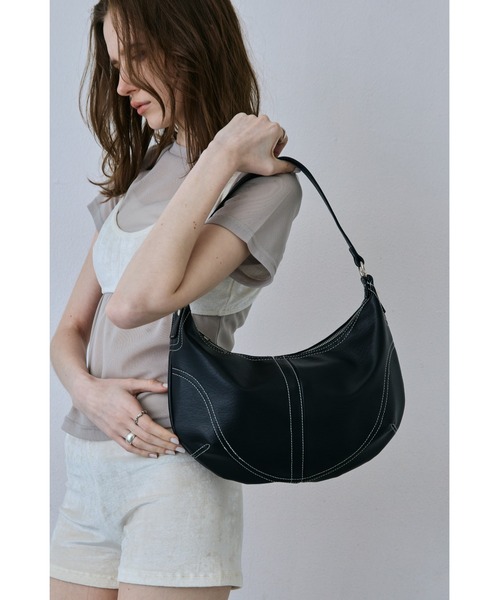「un/neu」 2WAYバッグ FREE イエロー レディース_画像8