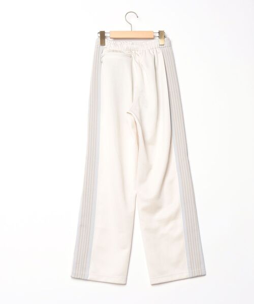 超美品Needles STUDIOUS別注 ベージュ ホワイト トラックパンツ Needles（ニードルス） ジャージパンツ「STUDIOUSコラボ」 X-SMALL