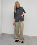 ベスト ジレ El mar パーカーニットベス...の詳細画像5