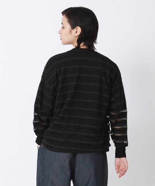 「ZUCCa」 カーディガン M size グレー レディース_画像9