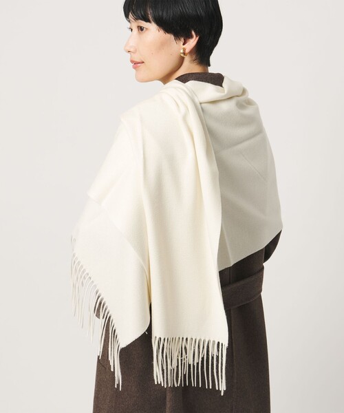 美品　ユナイテッドアローズ　カシミヤ　ストール　マフラー UNITED ARROWS（ユナイテッドアローズ） ストール マフラー カシミヤ