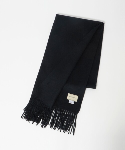 UNITED ARROWS ユナイテッドアローズ カシミア マフラー 黒 UNITED ARROWS（ユナイテッドアローズ） ストール マフラー カシミヤ