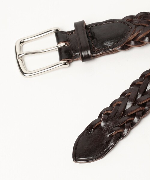 Whitehouse Coxのメッシュベルト　32インチ　32mm Whitehouse Cox ホワイトハウスコックス32mm 赤 メッシュレザー