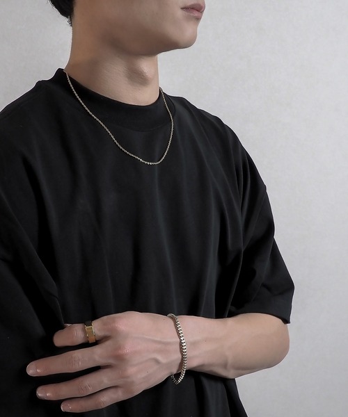 SBG by 7JEWELRY ネックレス SBG あずきチェーンネックレス メンズ