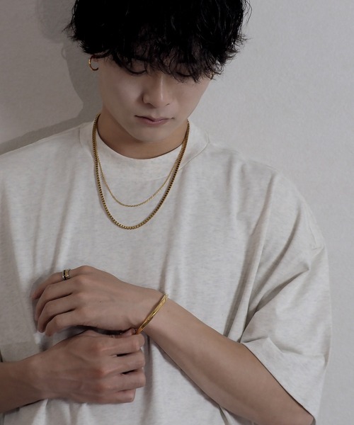 SBG by 7JEWELRY アレルギー対応 ネックレス SBG あずきチェーン