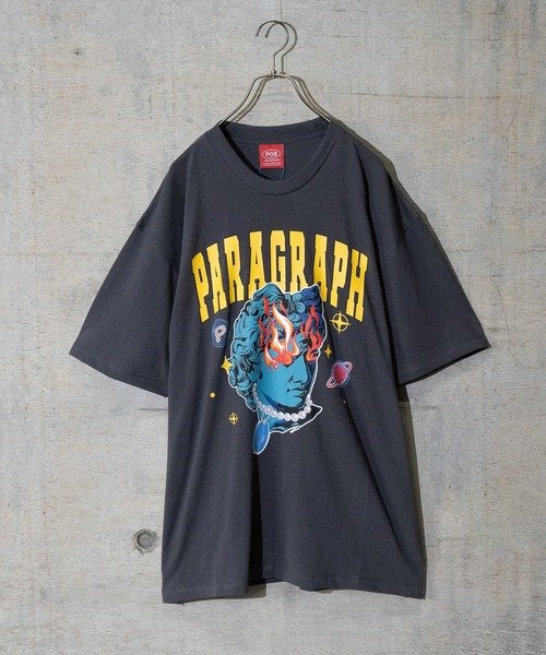 Paragraph★CLASSIC COLOR T-SHIRTS★パラグラフ g paragraph/パラグラフ』CLASSIC COLOR T-SHIRT/バックプリント半袖T