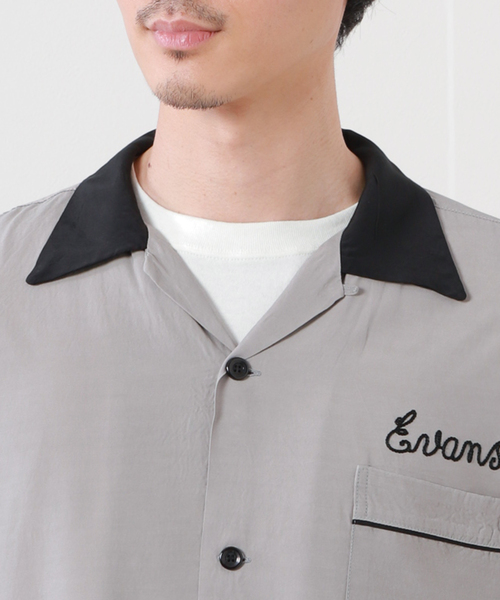 STYLE EYES シャツ / PIPING RAYON ボーリングシャツ SE38833