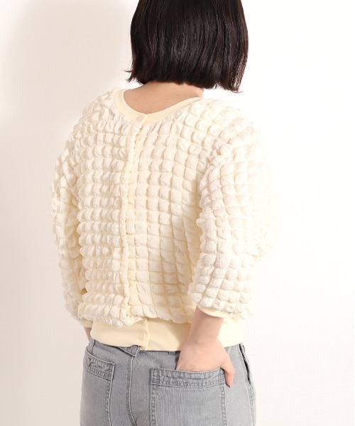 cepo（セポ） カーディガン ポコポコカーディガン 2WAY レディース