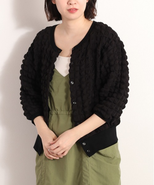 カーディガン ポコポコカーディガン 2WAY レディース : 73165853  