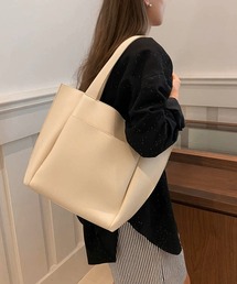 トートバッグ シンプルな大容量トートバッグ レディース : ZOZOTOWN