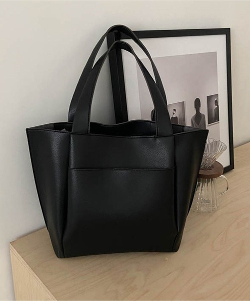 トートバッグ シンプルな大容量トートバッグ レディース : ZOZOTOWN