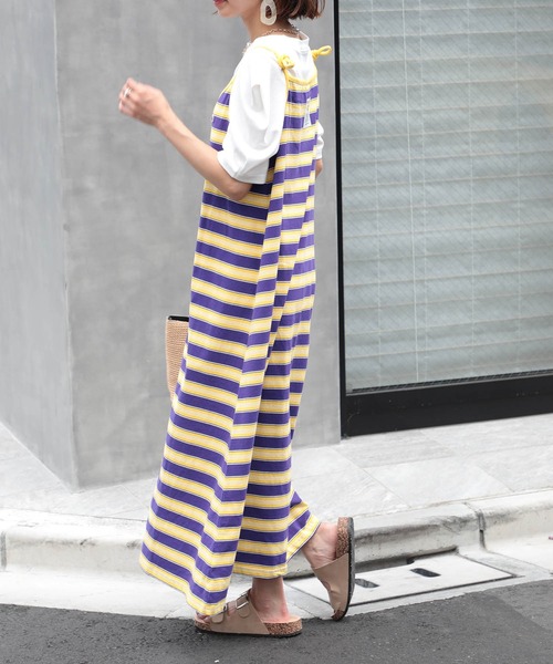 【新品】MICA&DEAL × FRUIT OF THE LOOM ワンピース MICA×FRUIT OF THE LOOM】TEEワンピース - Carry On ONLINE STORE