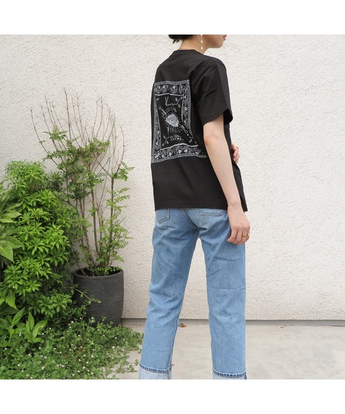 TONE tシャツ 「kocea」ROSE GRAPHIC TEE (MA) レディース