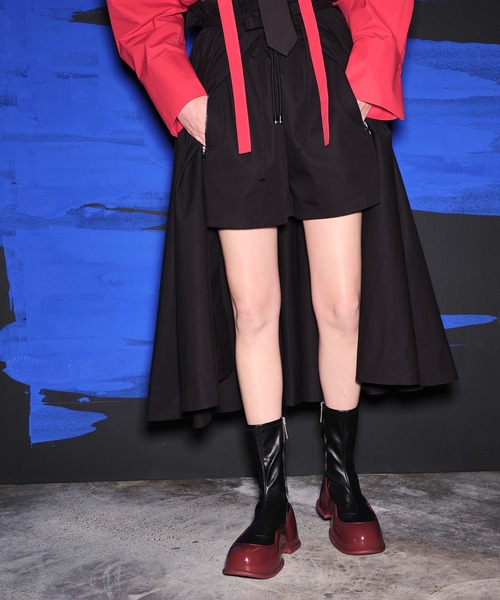 CHARLES&KEITH Pixie ピクシー パテントカーフブーツ 22.5 CHARLES ＆ KEITH（チャールズ&キース） ブーツ Pixie ピクシー