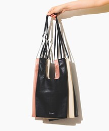 BEAMS PLUS/レザーショッピングバック bPr BEAMS エコバッグ / フェイクレザー ショッパー : ZOZOTOWN