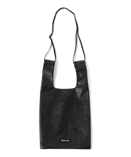 bPr BEAMS（bPrビームス） エコバッグ フェイクレザー ショッパー