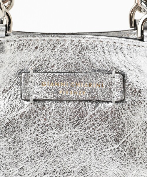 GIANNI CHIARINI ショルダーバッグ バッグ / CAMILLA メタリック