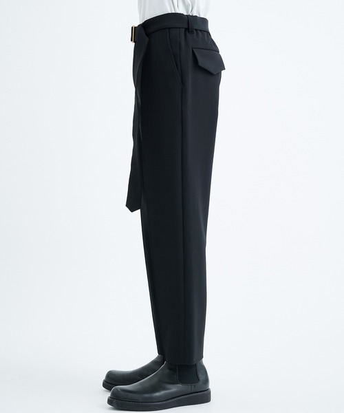 cullni スラックス CULLNI スラックス STUDIOUS別注 WIDE STRAIGHT SLACKS メンズ