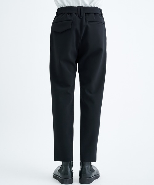 CULLNI 25ss STUDIOUS別注 スラックス CULLNI スラックス STUDIOUS別注 WIDE STRAIGHT SLACKS メンズ