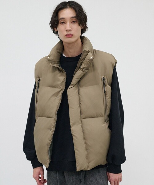 PUBLIC TOKYO（パブリックトウキョウ） ダウンベスト ベスト 「撥水