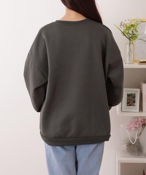 Lace Ladies トレーナー スウェット オーバー サイズ アメカジ