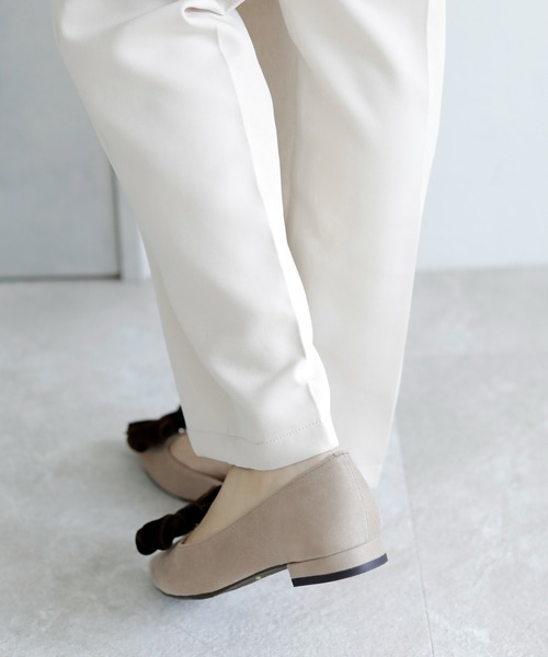 VIVAIA ベージュリボンポインテッドトゥパンプス　36 VIVAIA ベージュリボンポインテッドトゥパンプス 36