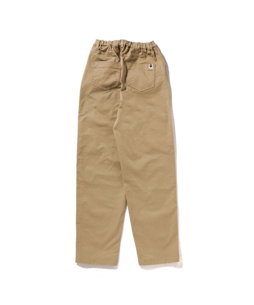 A BATHING APE パンツ BAPE HEAD CURVED PANTS キッズ 子供服