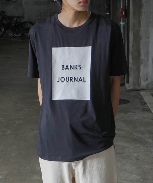 BANKS TシャツXLサイズ BANKS（バンクス） tシャツ DESIGN TEE/フロントボックスロゴプリント