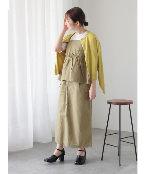 Te chichi TERRASSE ブラウス シャツ 「セットアップ可」ミリタリー