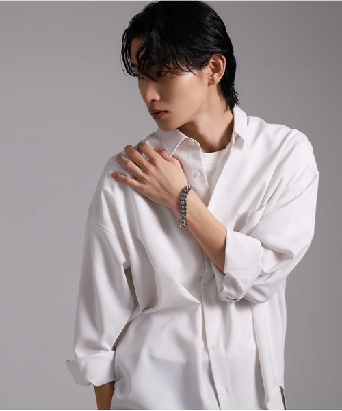 ブレスレット 「限定展開」“LH-1”チャンキーチェーンブレスレット（type B）/ステンレススティール「LION HEART / ライオンハート」の画像