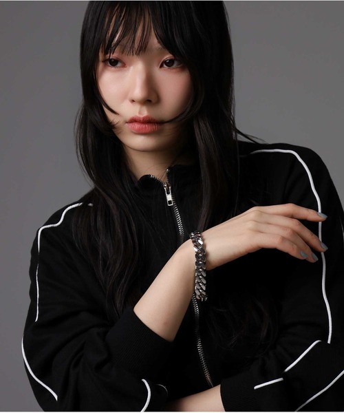 ブレスレット 「限定展開」“LH-1”チャンキーチェーンブレスレット（type B）/ステンレススティール「LION HEART / ライオンハート」の画像