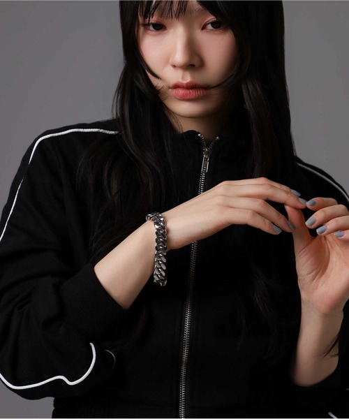 ブレスレット 「限定展開」“LH-1”チャンキーチェーンブレスレット（type B）/ステンレススティール「LION HEART / ライオンハート」の画像