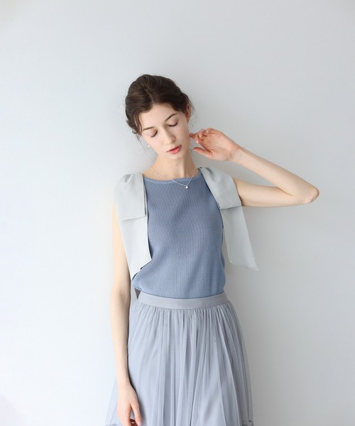 【美品】BURBERRY ブルーレーベル ノースリーブ　リボン　タンクトップ BURBERRY BLUE LABEL（タンクトップ）のフリマアイテム一覧