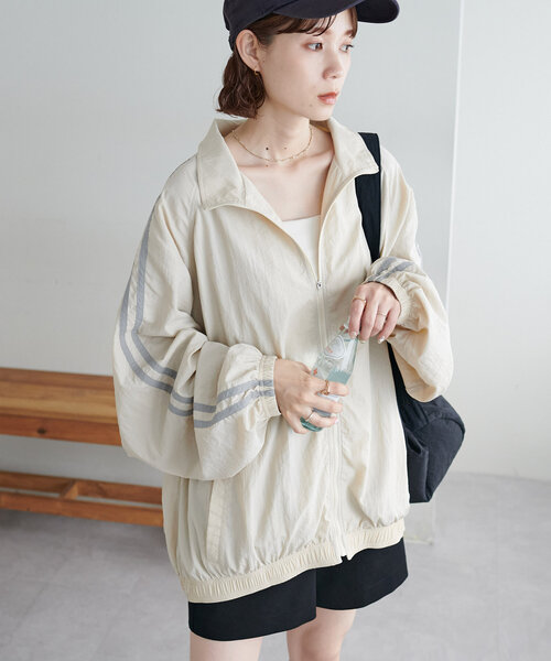 Discoatユニセックスナイロントラックジャケット DISCOAT（ディスコート）の「【ユニセックス】ナイロントラック