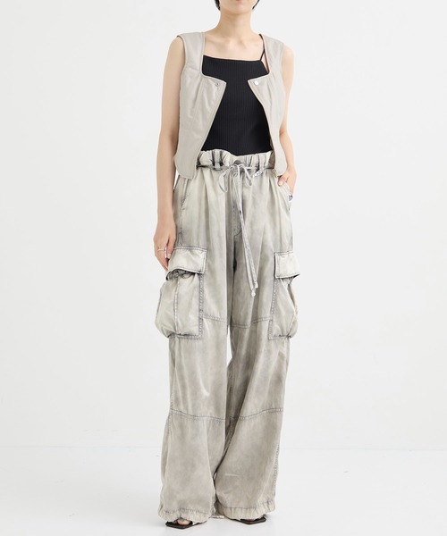 「JOHN LAWRENCE SULLIVAN/ジョンローレンスサリバン」TAFFETAS BUSTIER TOP レディース JOHN LAWRENCE SULLIVAN 「JOHN SULLIVAN/ジョンローレンス