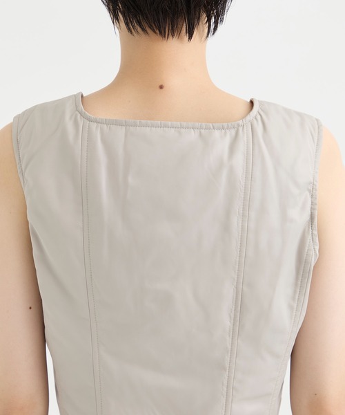 「JOHN LAWRENCE SULLIVAN/ジョンローレンスサリバン」TAFFETAS BUSTIER TOP レディース JOHN LAWRENCE SULLIVAN 「JOHN SULLIVAN/ジョンローレンス