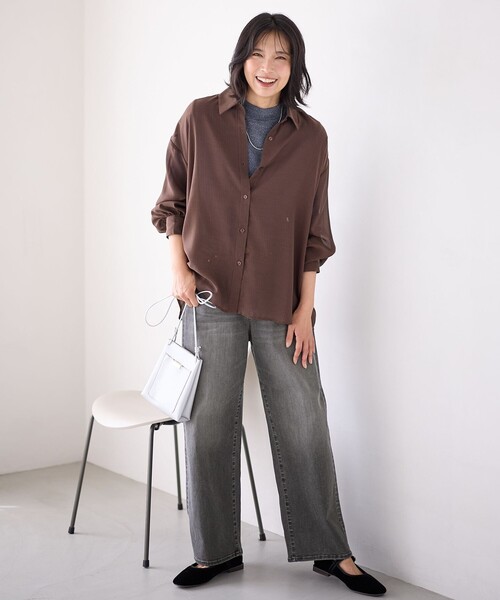 ANY（エニィ） ブラウス シャツ シアーシャツ レディース : ZOZOTOWN