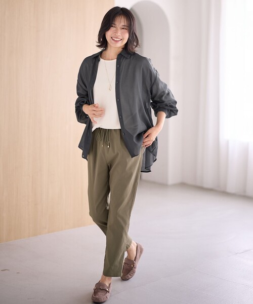 ANY（エニィ） ブラウス シャツ シアーシャツ レディース : ZOZOTOWN