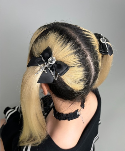 ヘアリボンセット　専用 SLY | RIBBON HAIR PIN SET (ヘアアクセサリー ) |SHEL'TTER