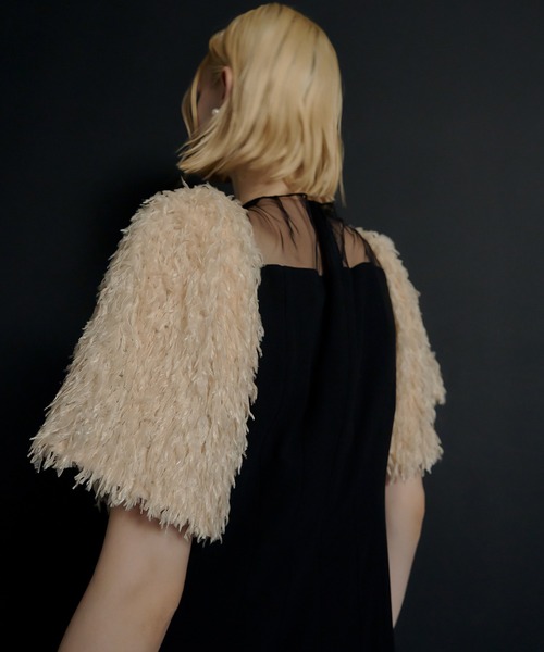 et.UNiVER ドレス Shaggy sleeve dress : ZOZOTOWN Yahoo!店