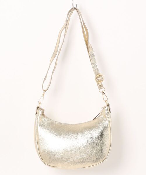 ショルダーバッグ バッグ 「MAISON FANLI/メゾン ファンリ」メタリックレザー ショルダーバッグ /#SAC LIUNE レディース_2